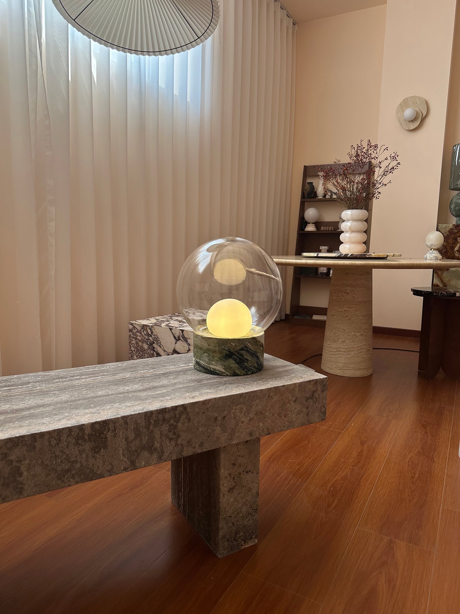 Boule Table Lamp - Lamp Copper