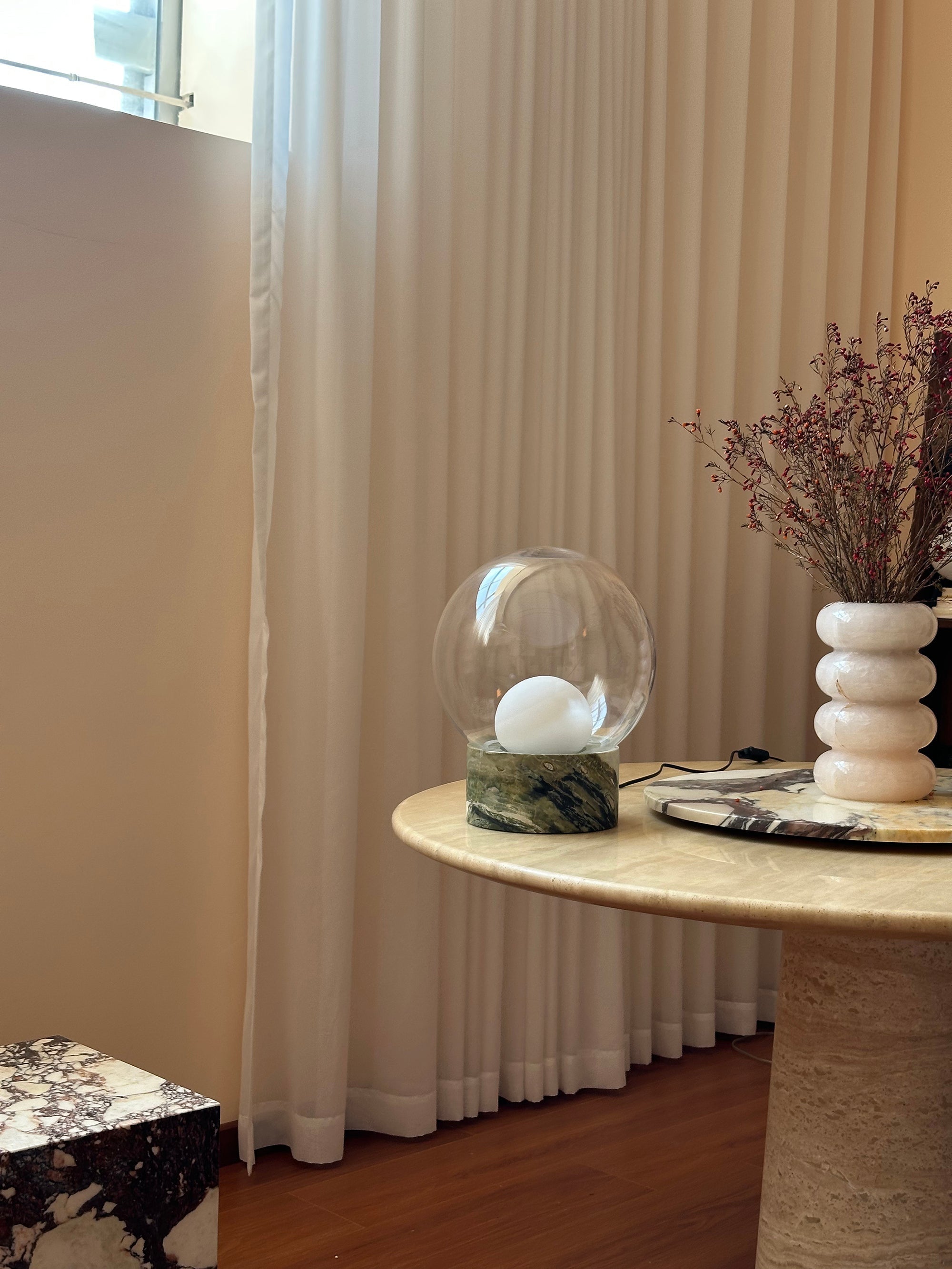 Boule Table Lamp - Lamp Copper