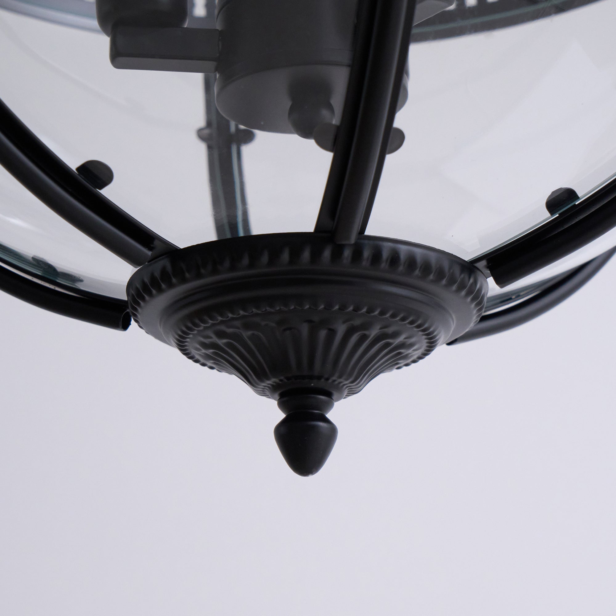 Epoch Lampada a Sospensione Retrò Braeden in Vetro