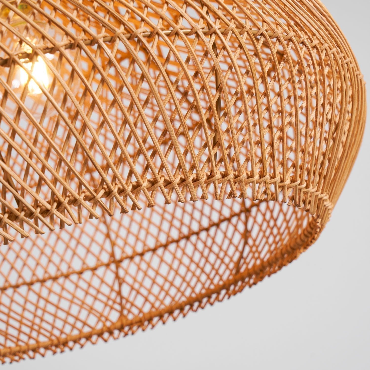 Braided Rattan Pendant Lamp - Blowlighting