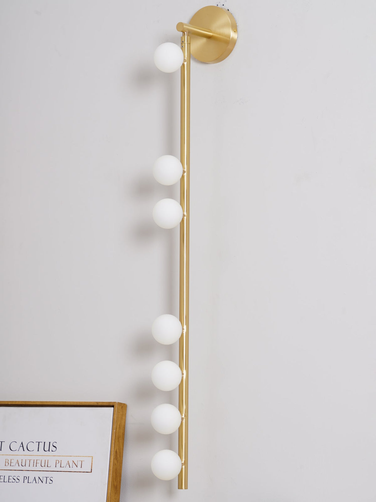 Brass Glass Tube Wall Lamp - Blowlighting