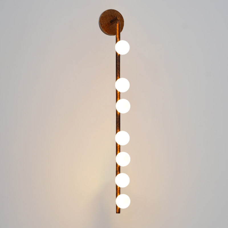 Brass Glass Tube Wall Lamp - Blowlighting