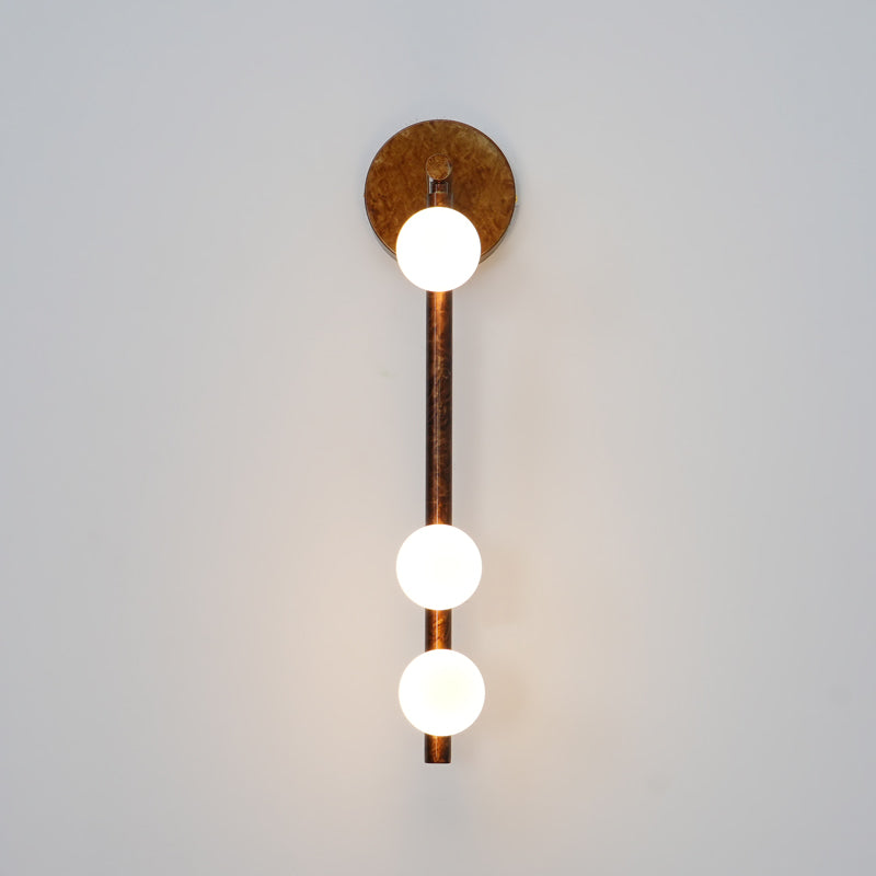 Brass Glass Tube Wall Lamp - Blowlighting