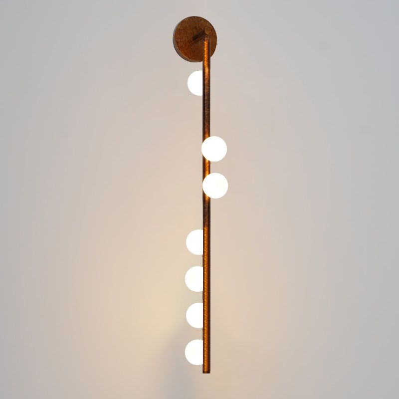 Brass Glass Tube Wall Lamp - Blowlighting