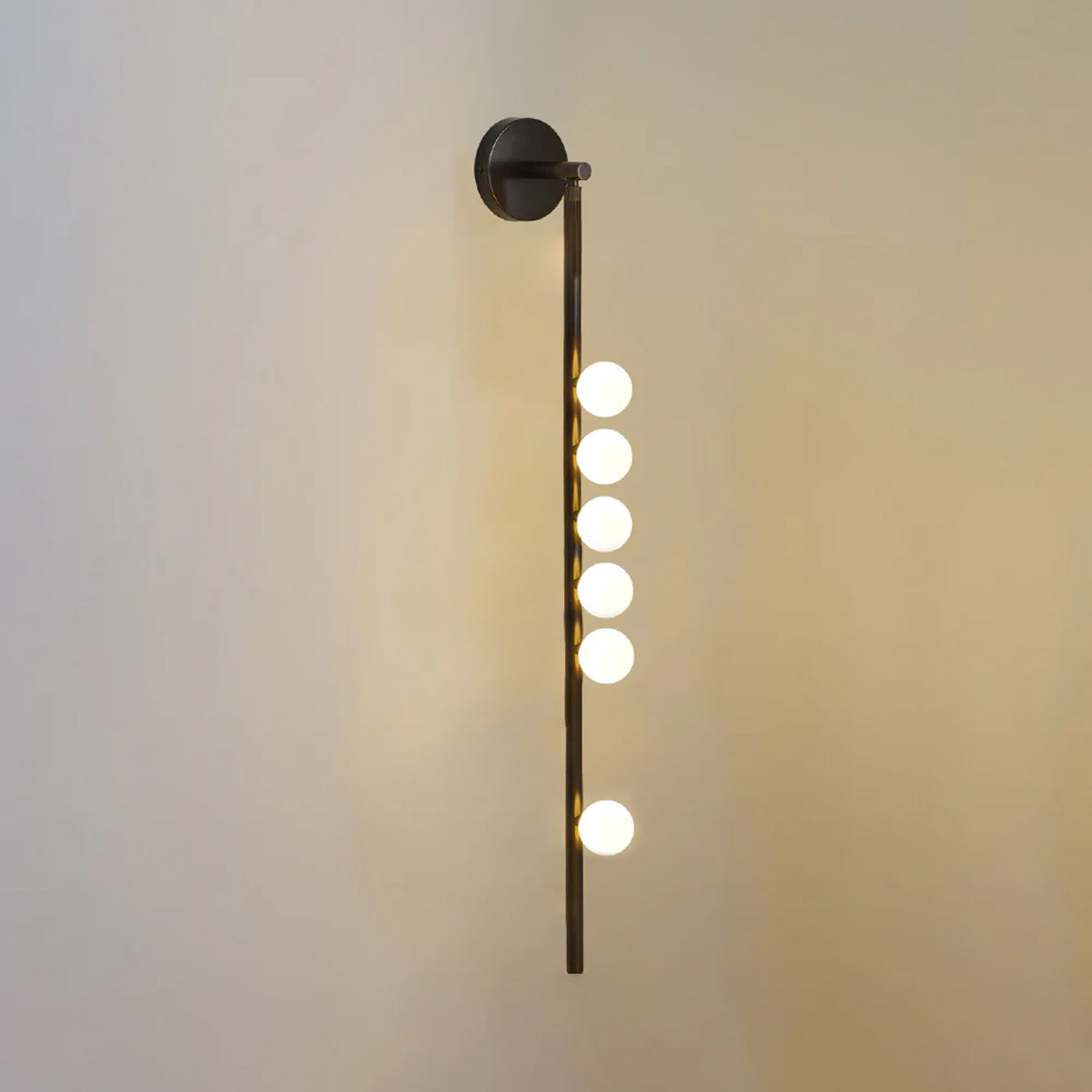 Brass Glass Tube Wall Lamp - Blowlighting