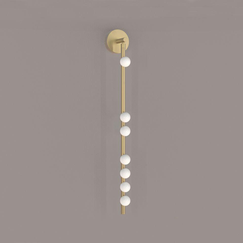 Brass Glass Tube Wall Lamp - Blowlighting