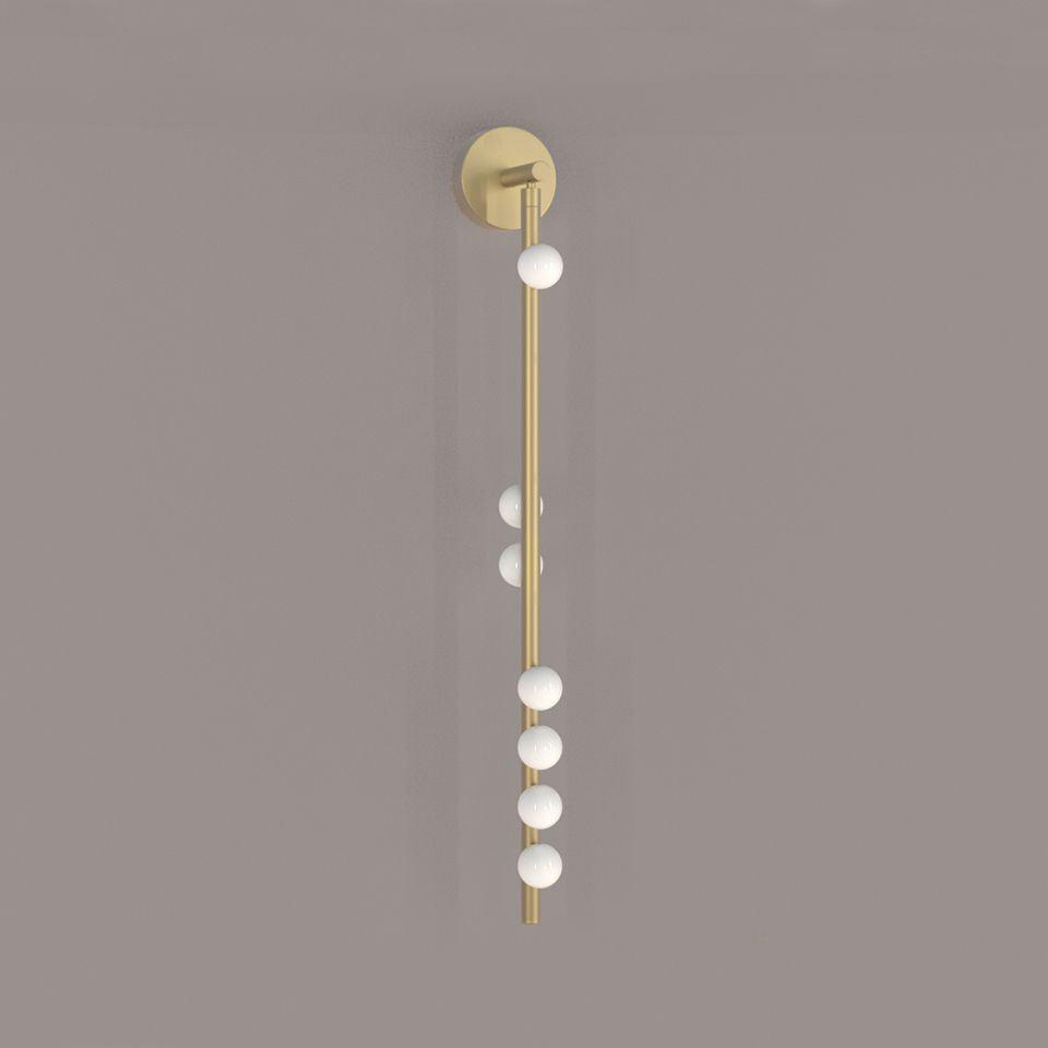 Brass Glass Tube Wall Lamp - Blowlighting