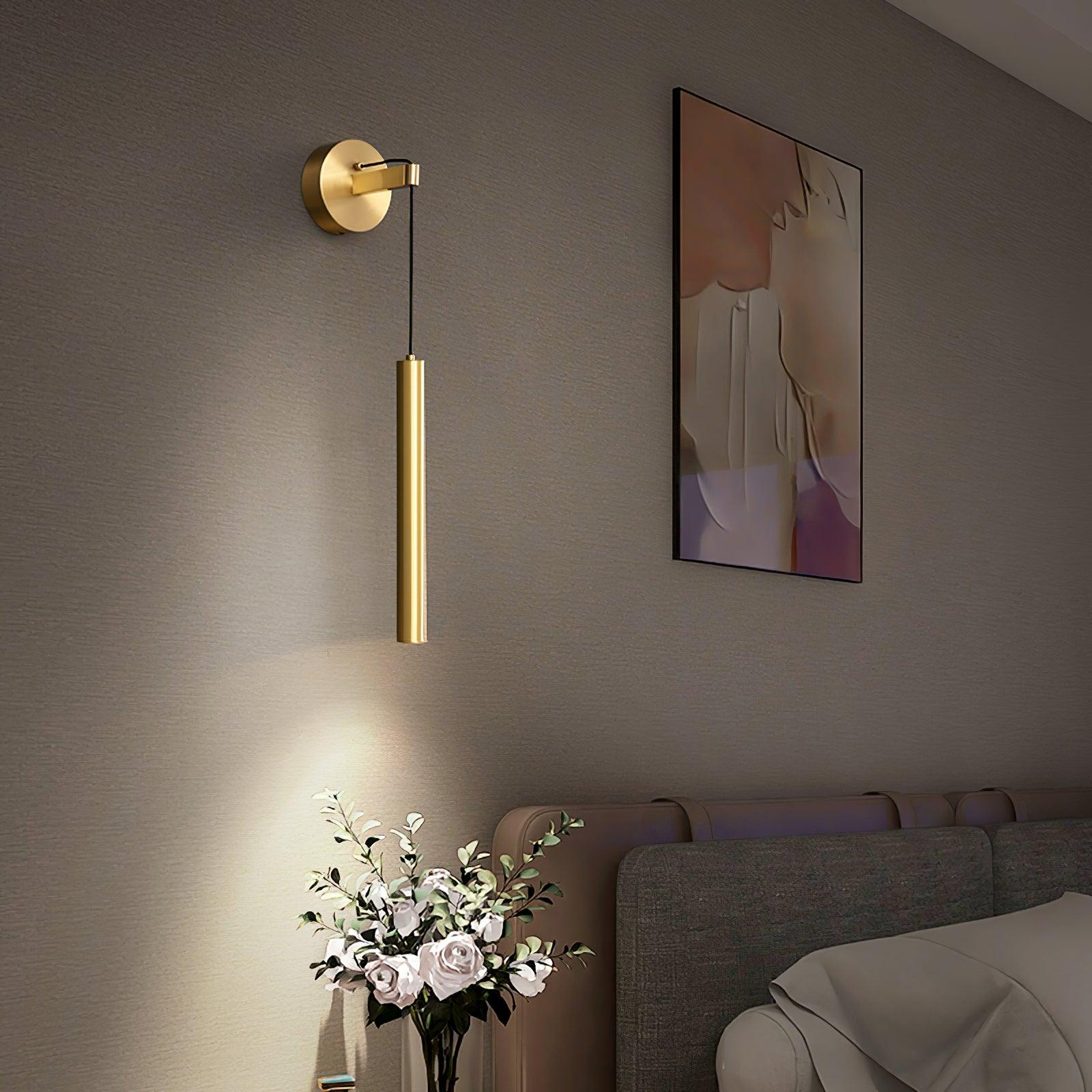 Kristy Line Applique da Interno in Ottone