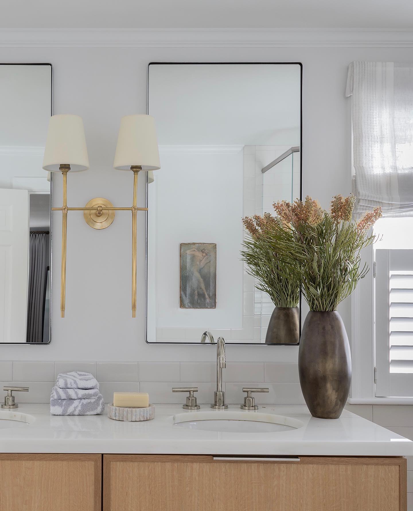 Platina Modern Minimalist Brass Fabric Wall Lamp - Lamp Copper