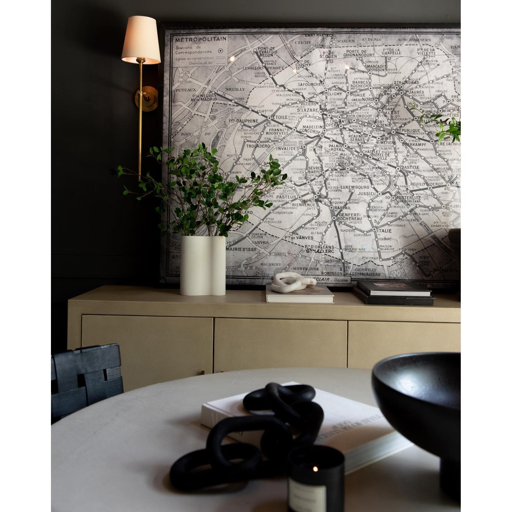 Platina Modern Minimalist Brass Fabric Wall Lamp - Lamp Copper