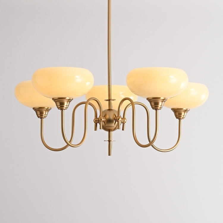 Arisha Vintage LED Metallo Vetro Lampade a Sospensione Soggiorno