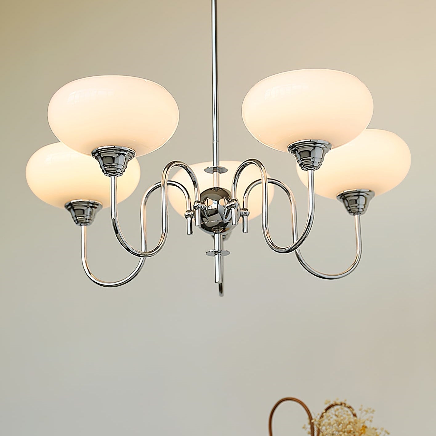 Arisha Vintage LED Metallo Vetro Lampade a Sospensione Soggiorno