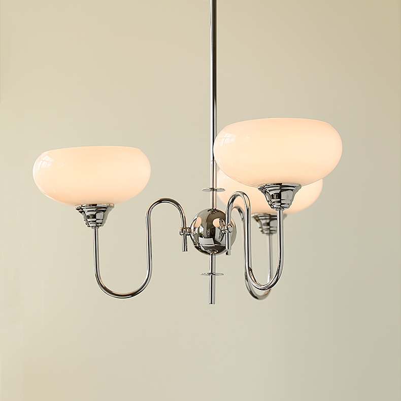 Arisha Vintage LED Metallo Vetro Lampade a Sospensione Soggiorno