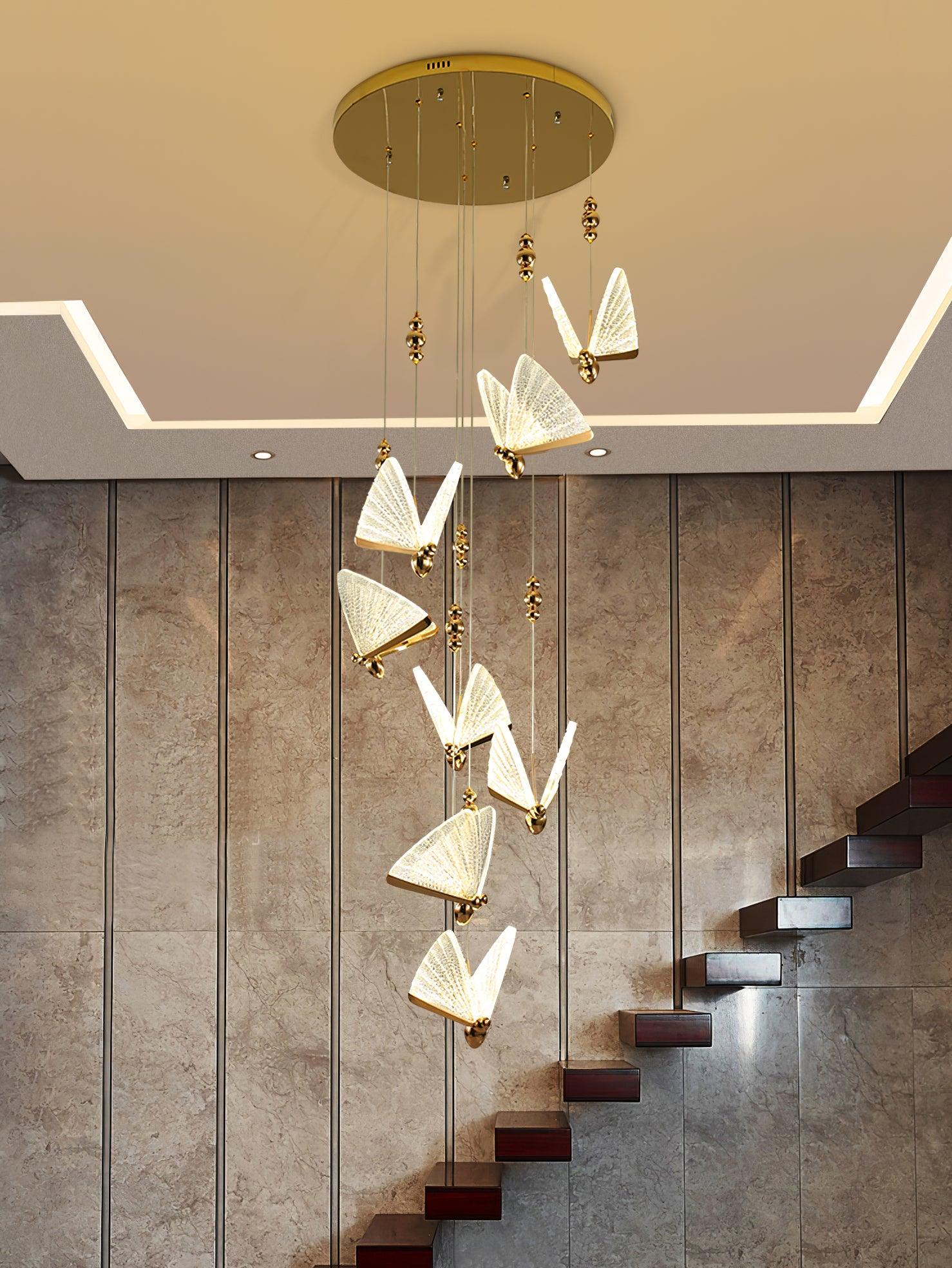 Butterfly Pendant Light - Blowlighting