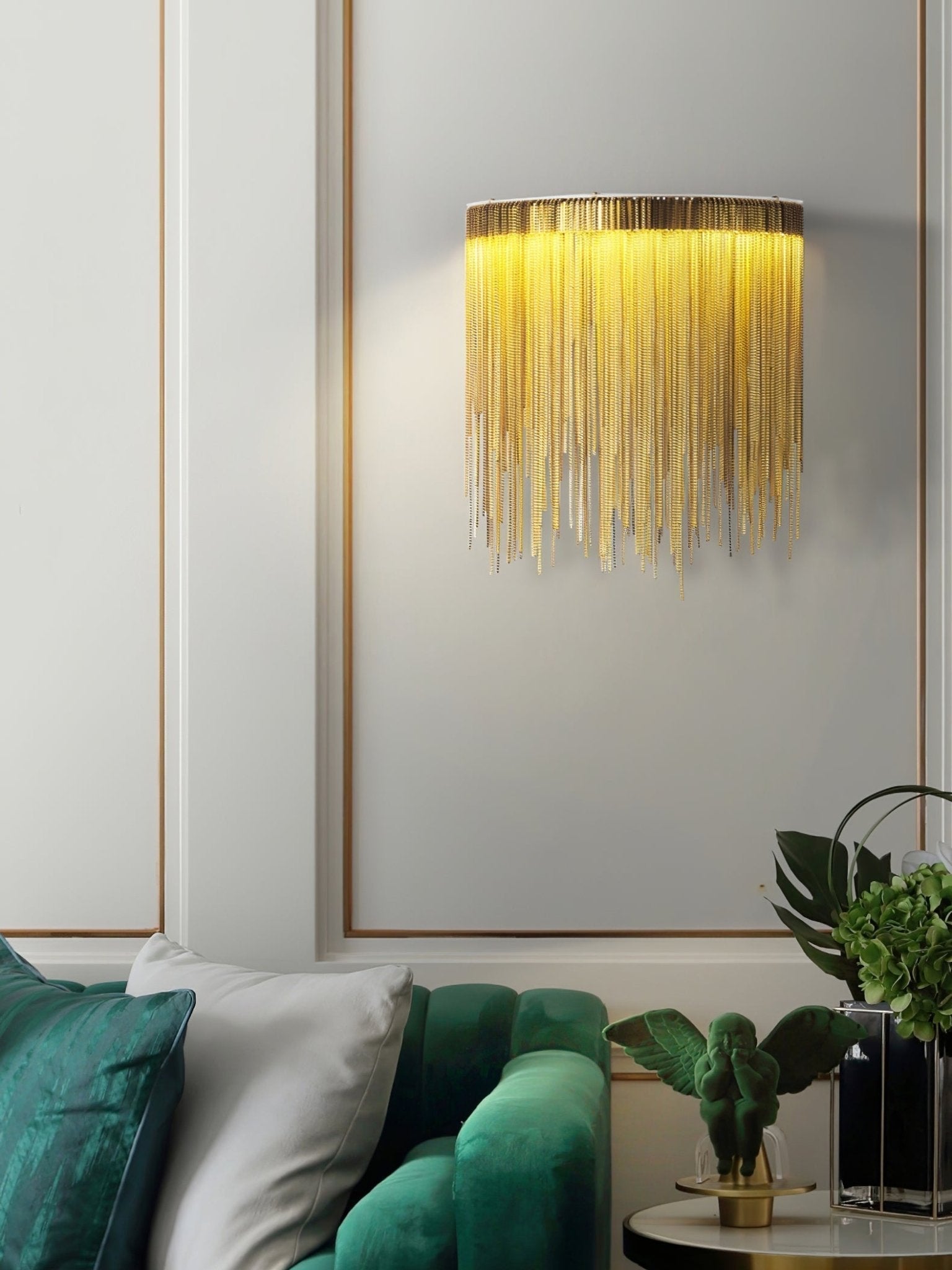 Cadena Tassel Wall Lamp - Blowlighting
