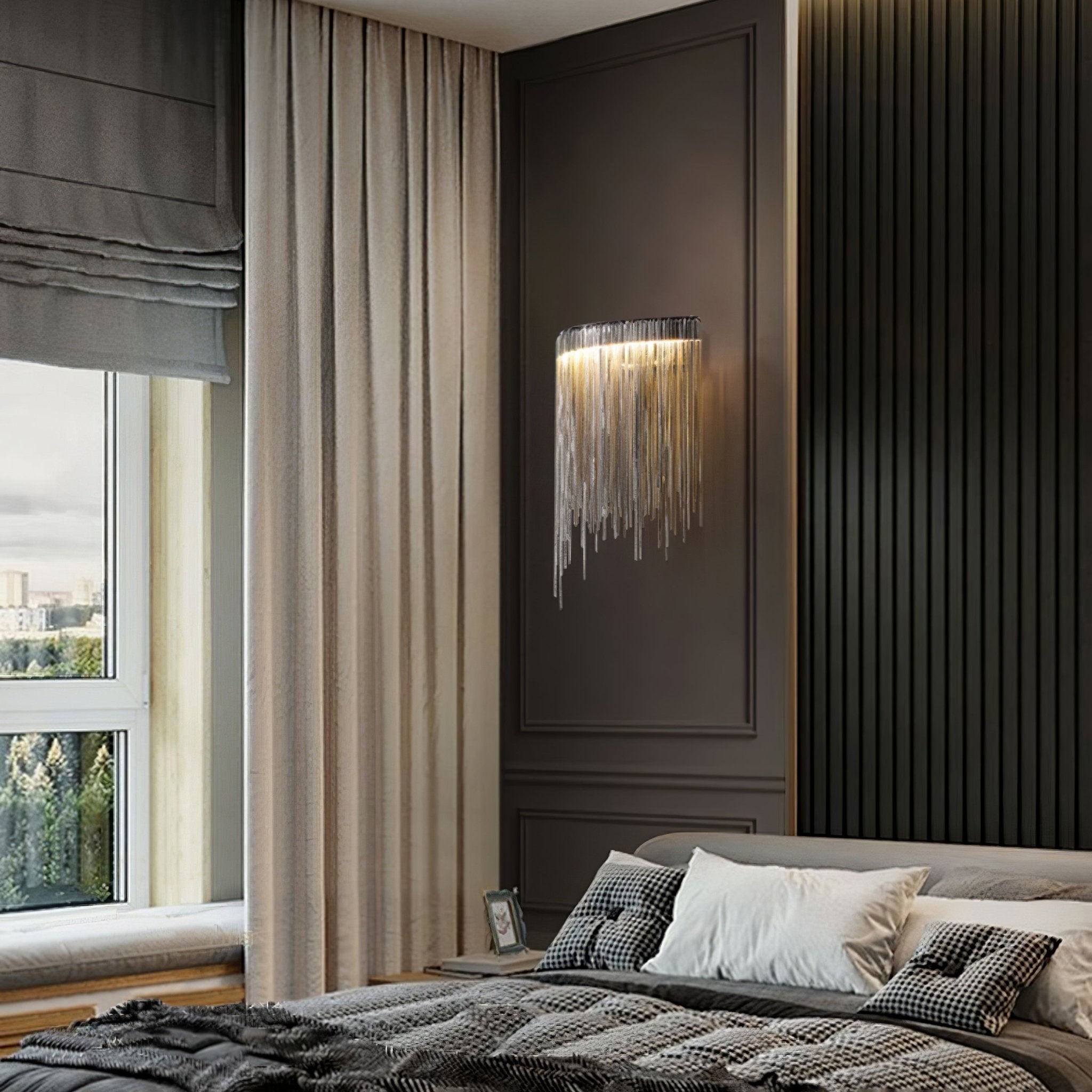 Cadena Tassel Wall Lamp - Blowlighting