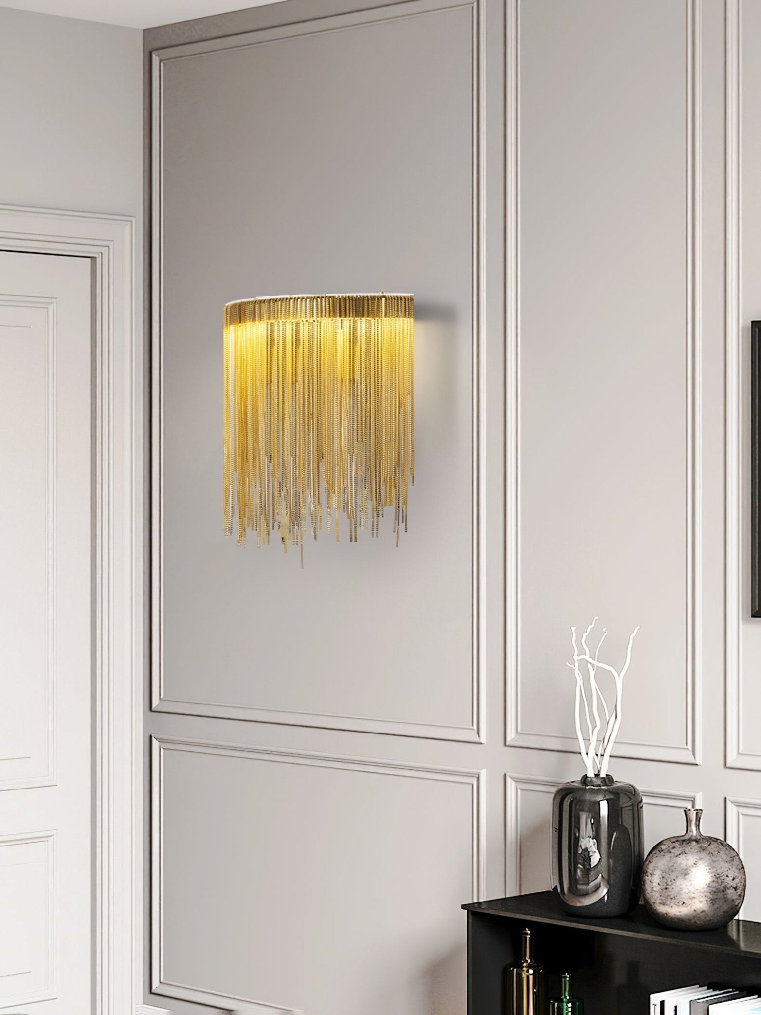 Cadena Tassel Wall Lamp - Blowlighting