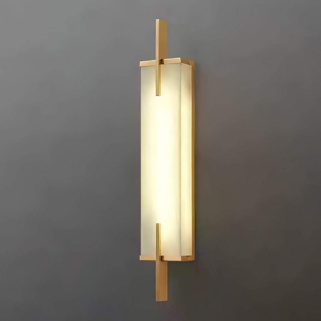 Aurcarir Rectangular Alabaster Wall Light - Neutralighting