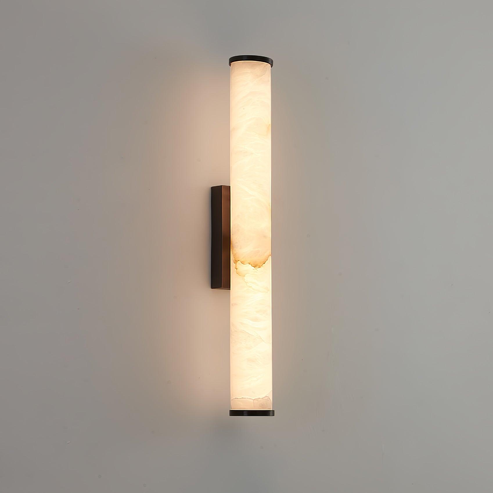 Nyvynor Rectangular Alabaster Wall Light - Neutralighting