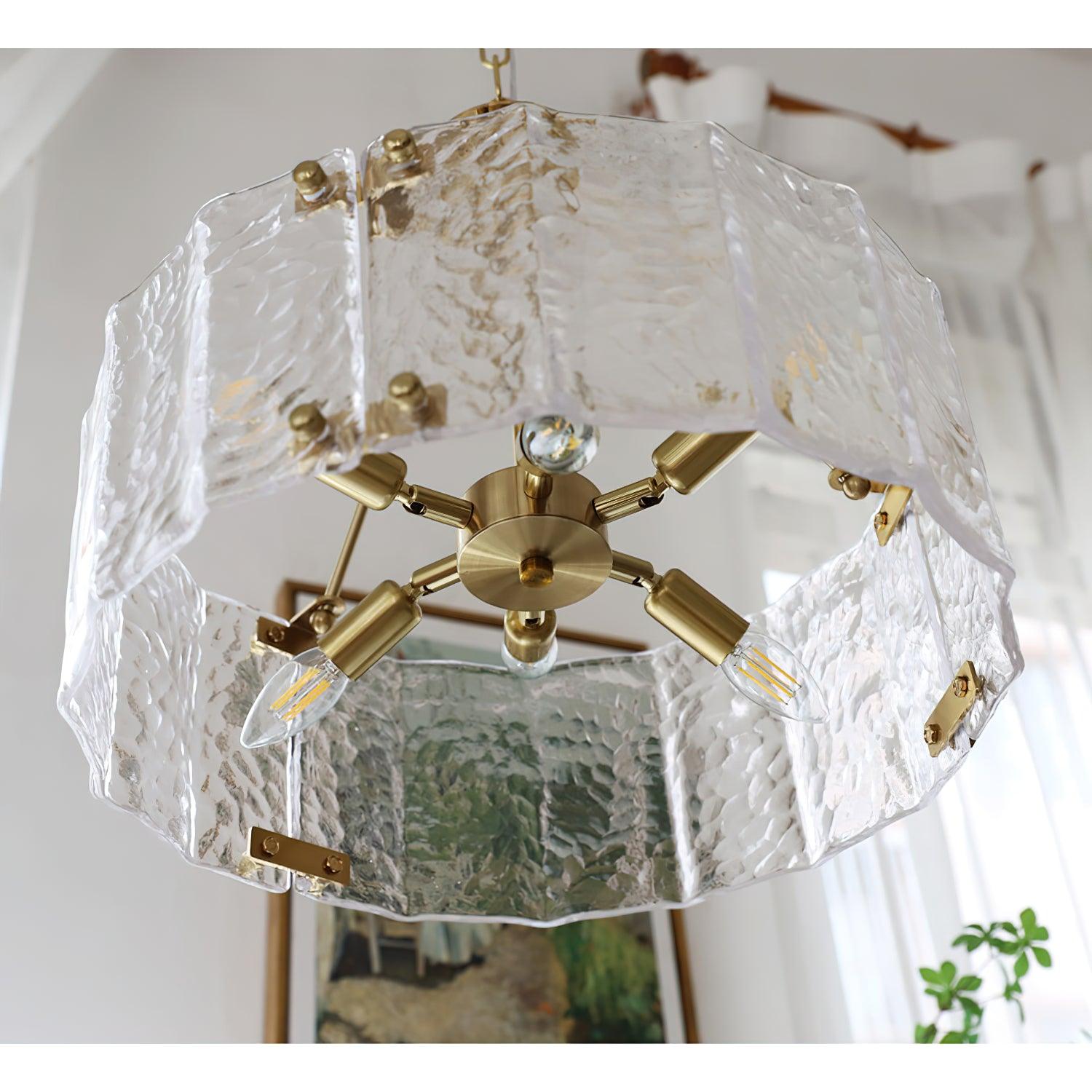Calvert Chandelier - Blowlighting