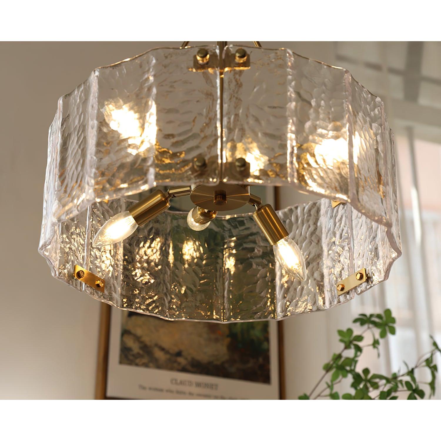 Calvert Chandelier - Blowlighting