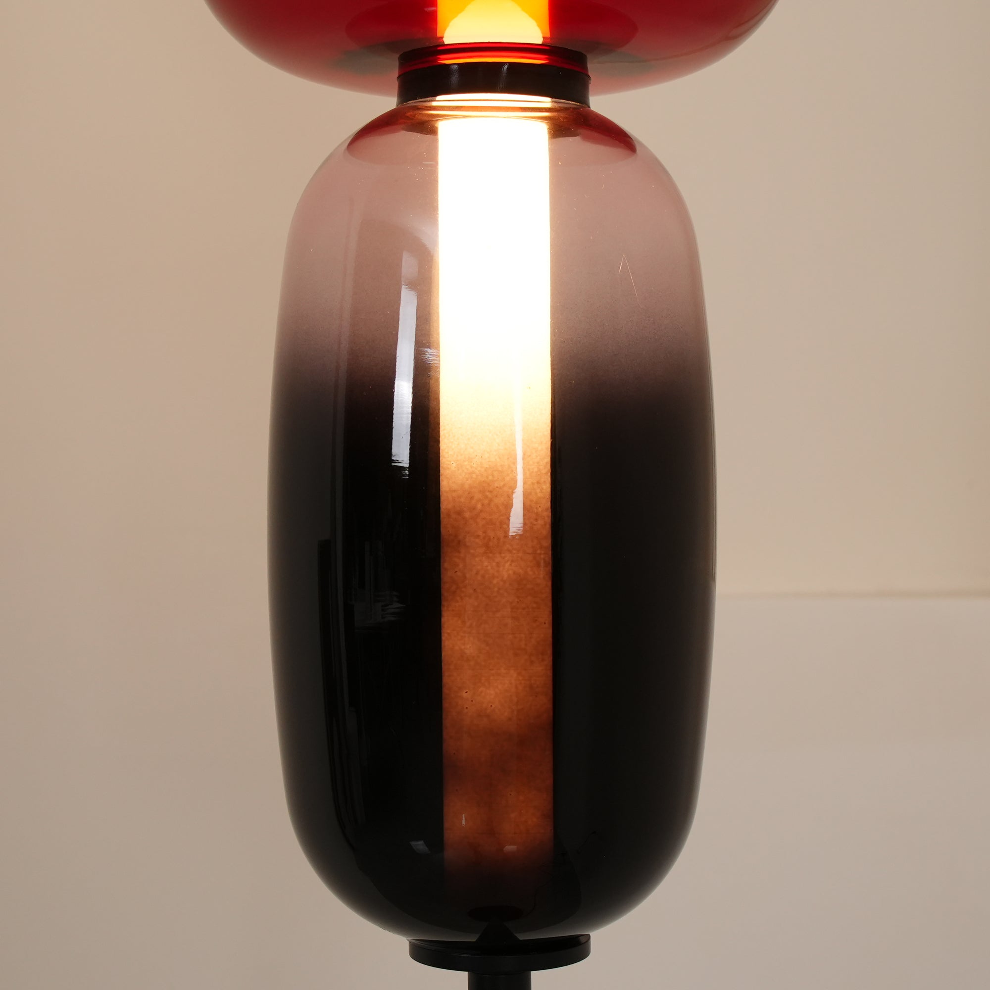Stained Glass Floor Lamp - Lamp Copper