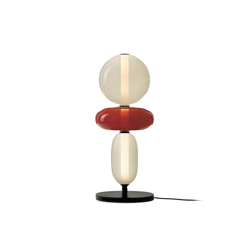 Stained Glass Table Lamp - Lamp Copper
