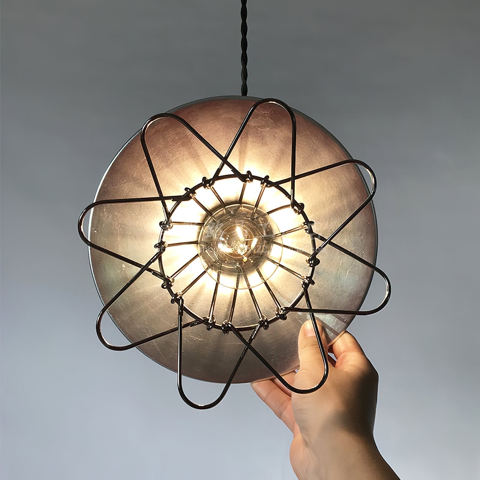 Stella Vintage Industrial Art Metal Pendant Light - Lamp Copper