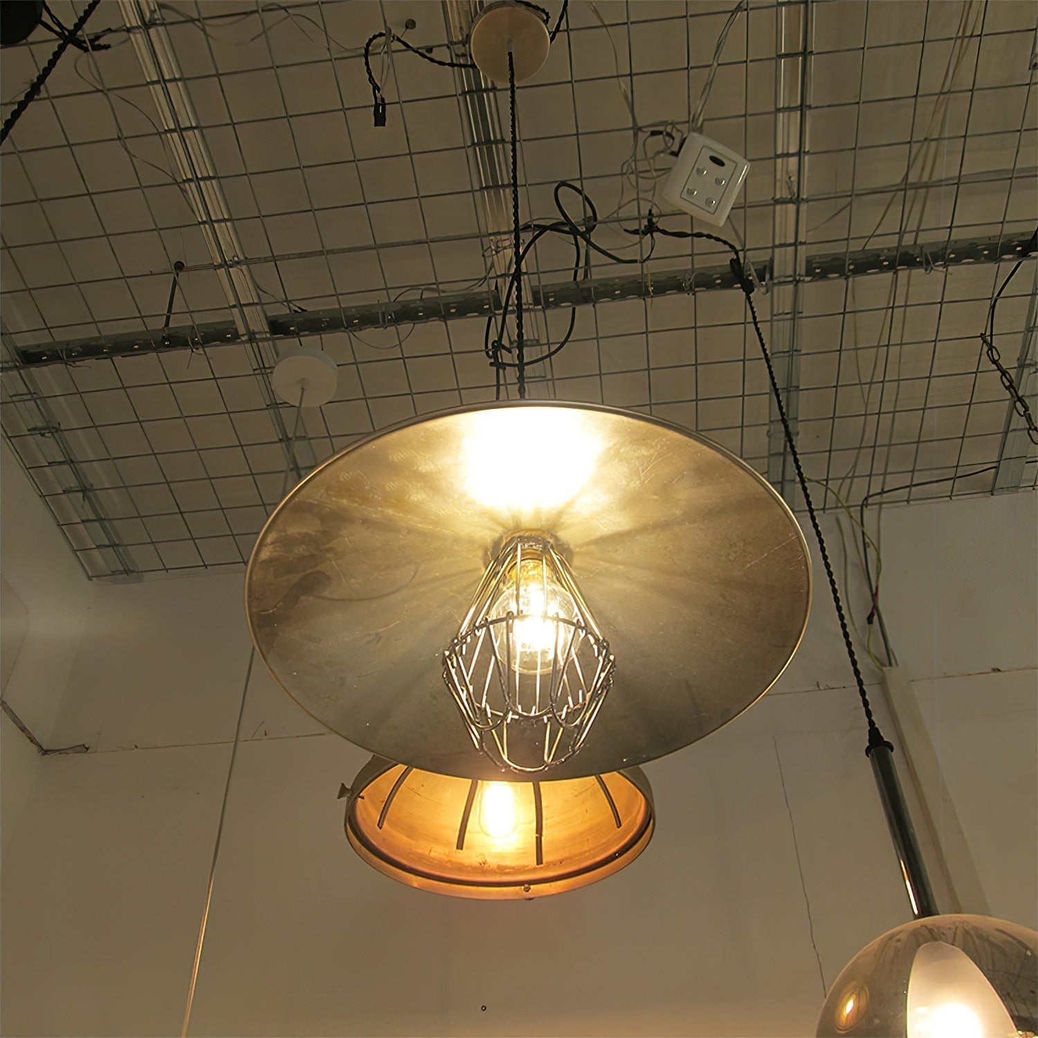 Stella Vintage Industrial Art Metal Pendant Light - Lamp Copper