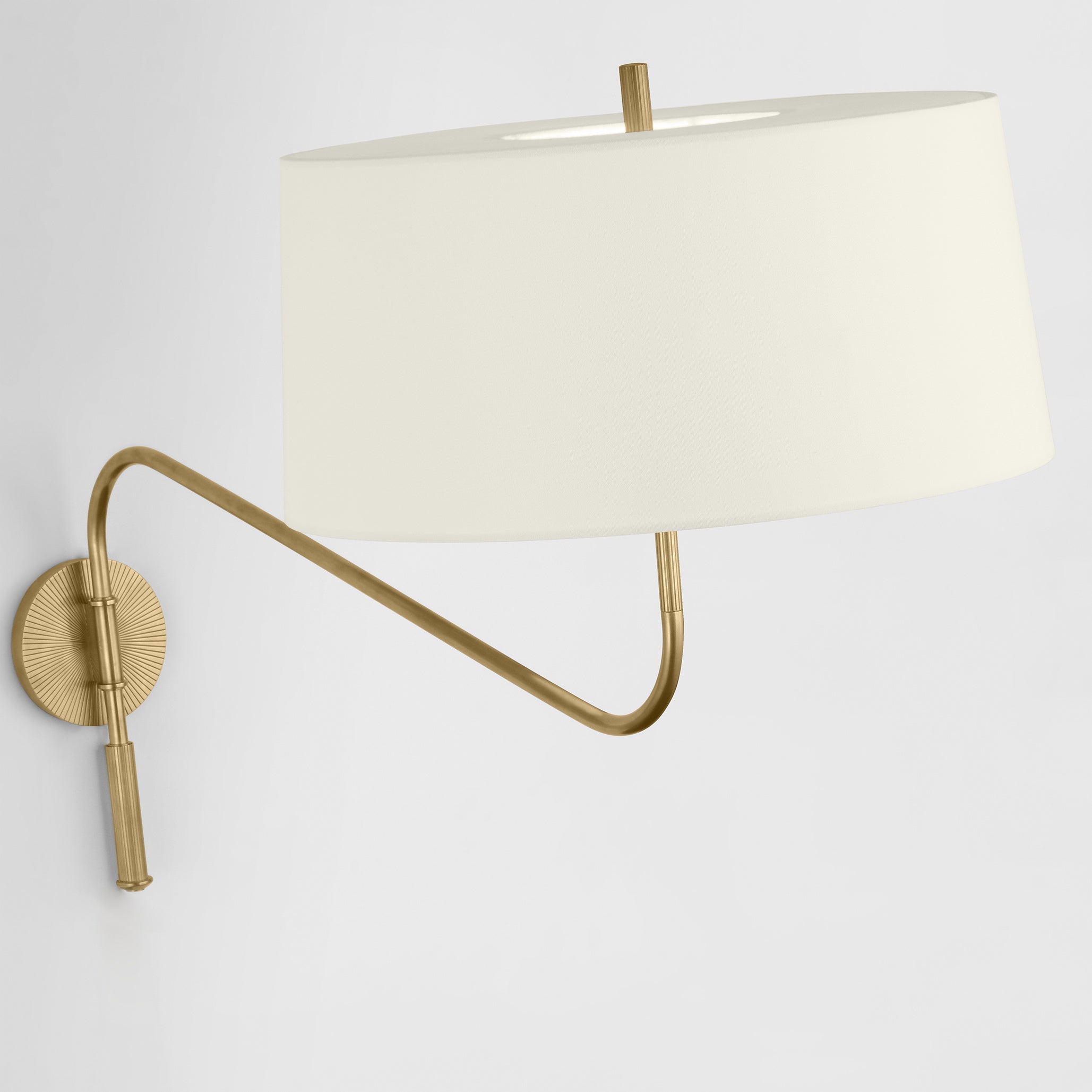 Terra Modern Minimalist Fabric Metal Sconce Wall Lamp - Lamp Copper