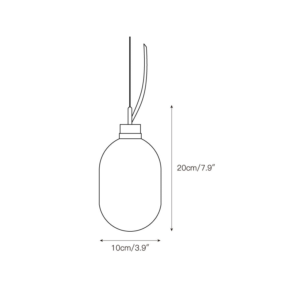 Umbra Modern Minimalist Brass Metal Alabaster Pendant Lamp - Lamp Copper