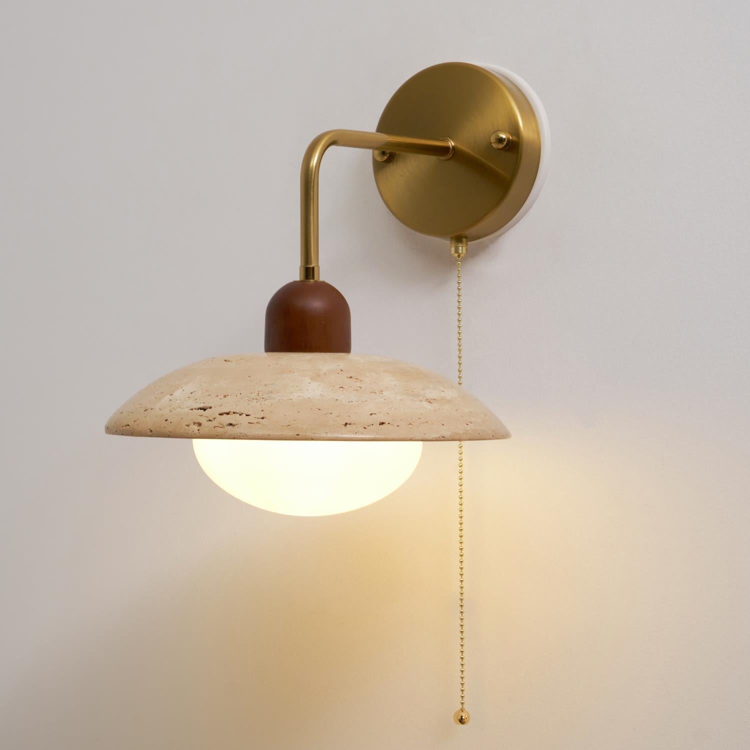 Cavone Travertine Wall Sconce - Letslighting