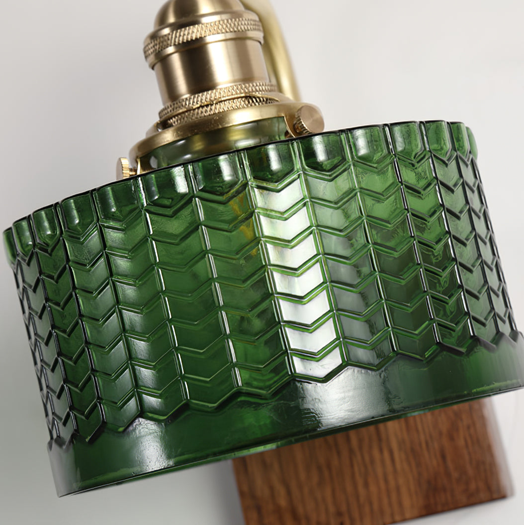 Valentina Lampada da Parete Emerald Glow con Spina