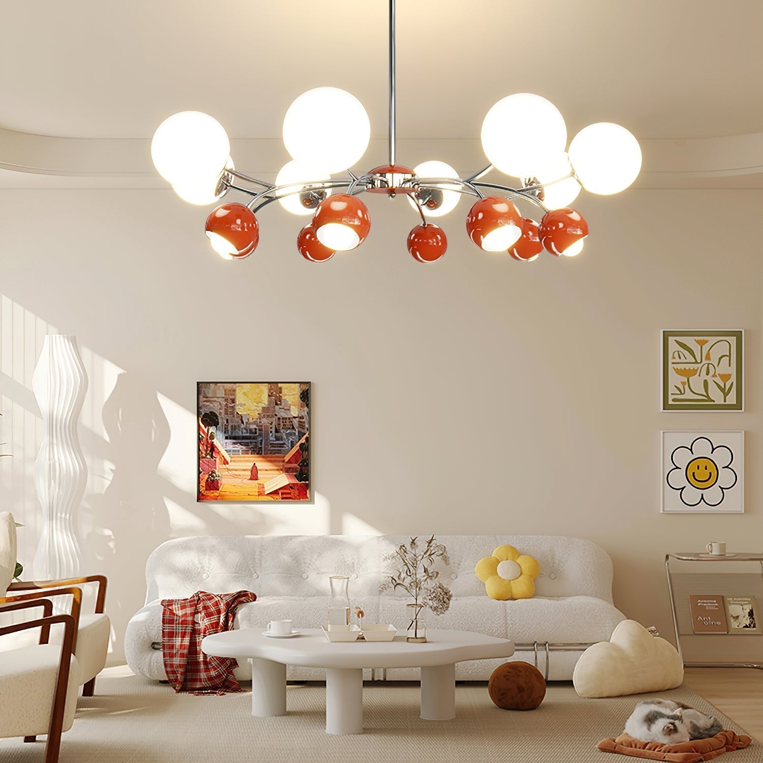 Celestial Spheres Chandelier - Blowlighting
