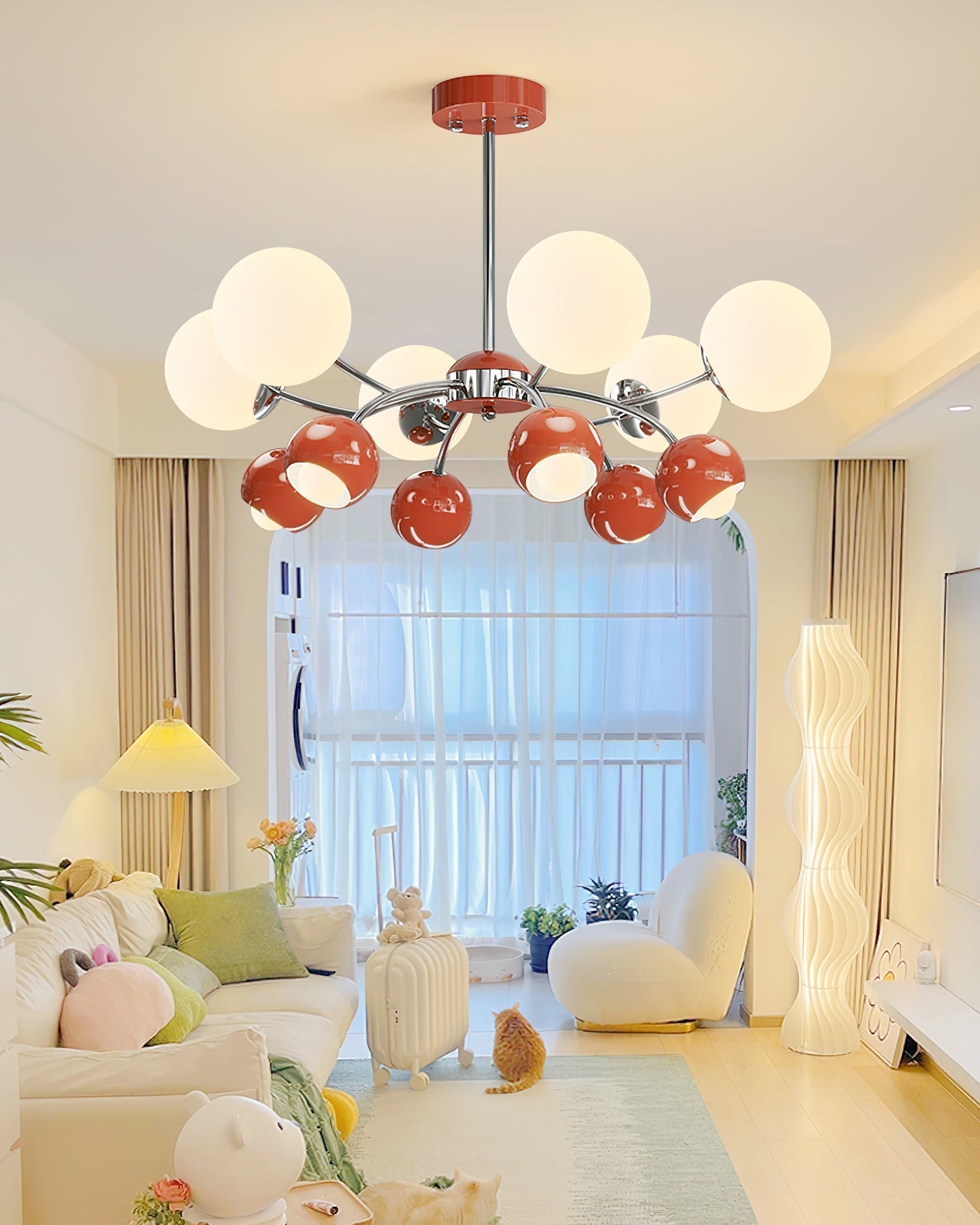 Celestial Spheres Chandelier - Blowlighting