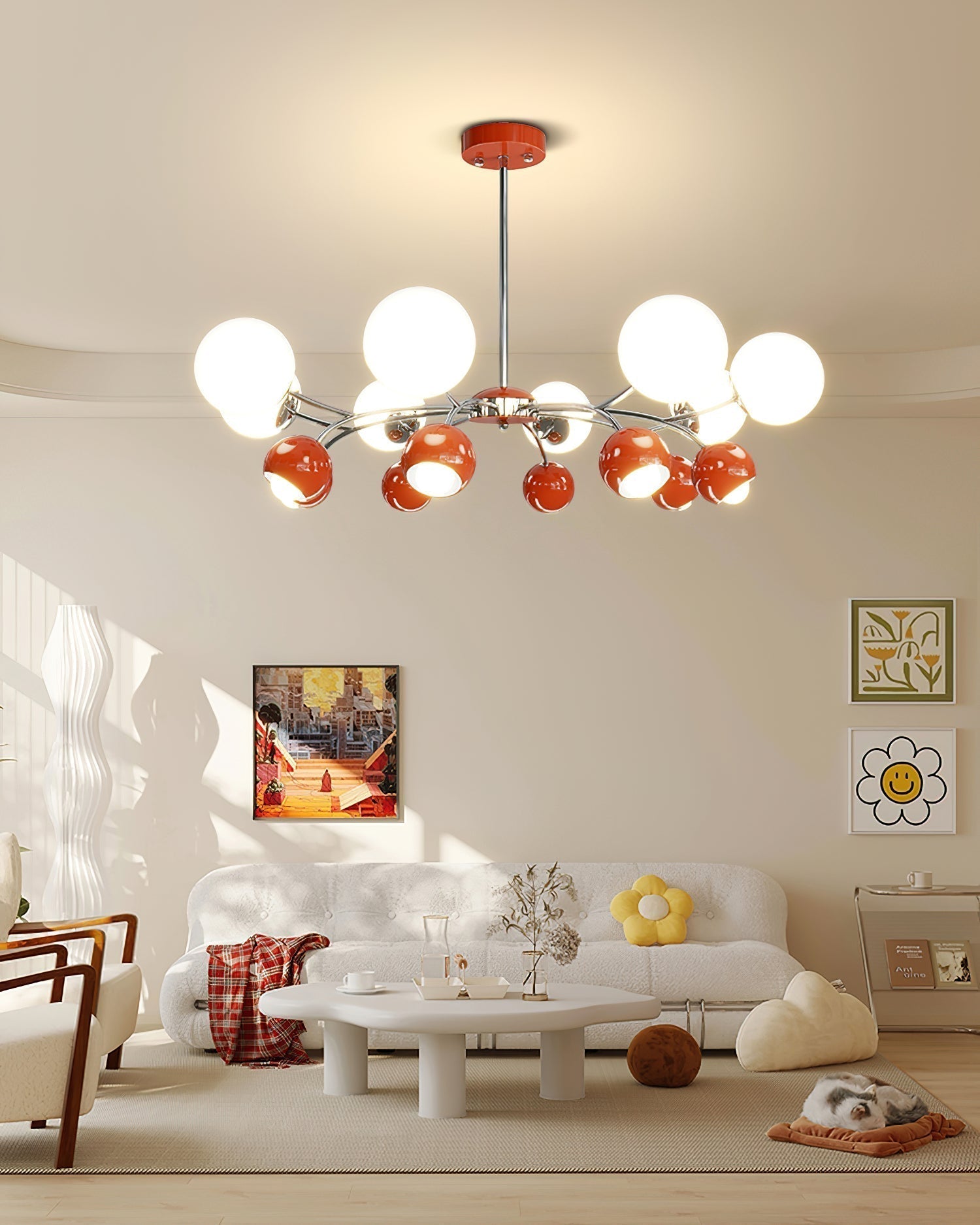 Celestial Spheres Chandelier - Blowlighting