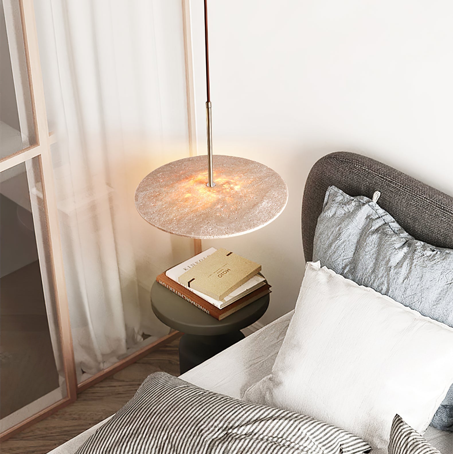 Vera Travertine Pendant Light - Neutralighting