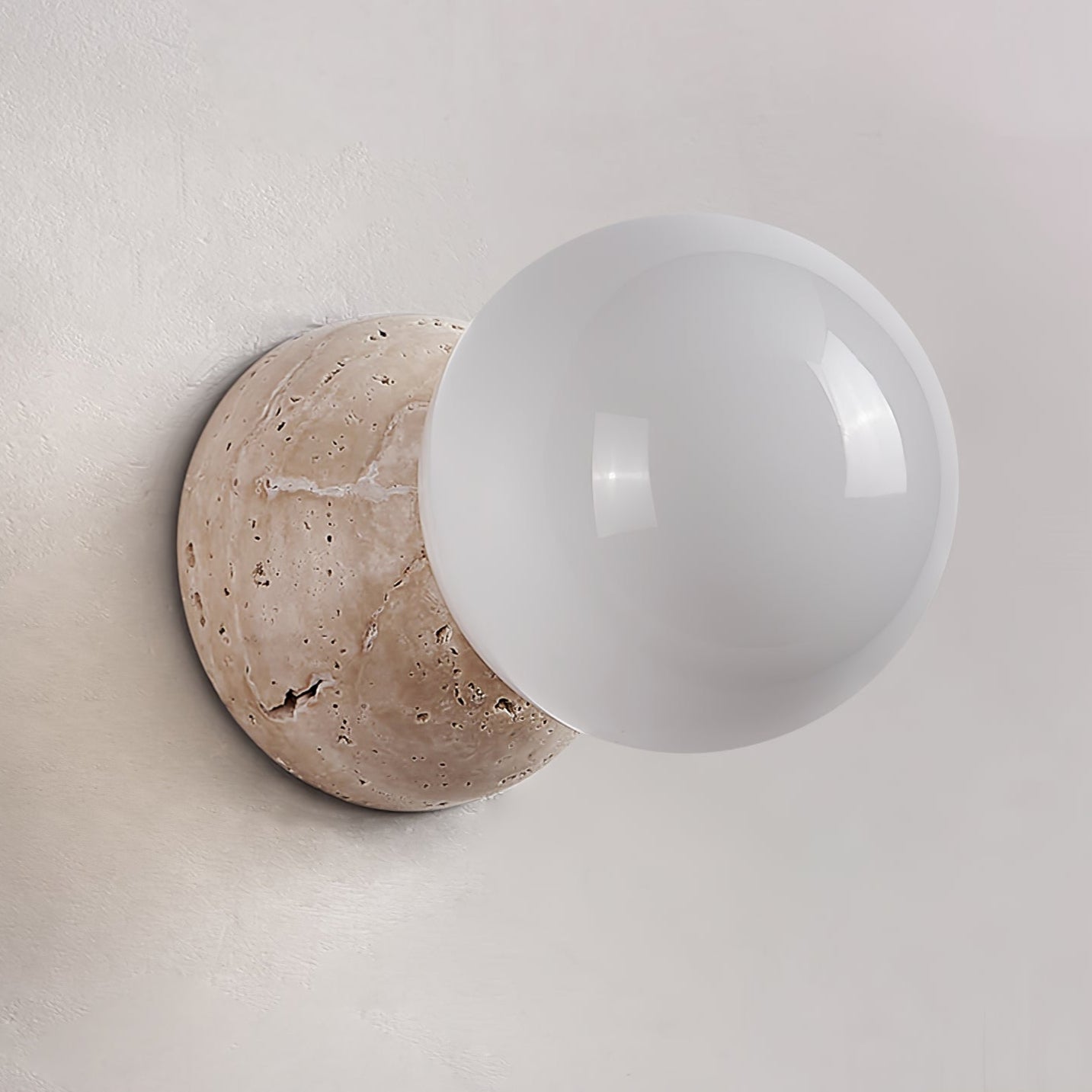 Cethair Travertine Wall Light - Neutralighting