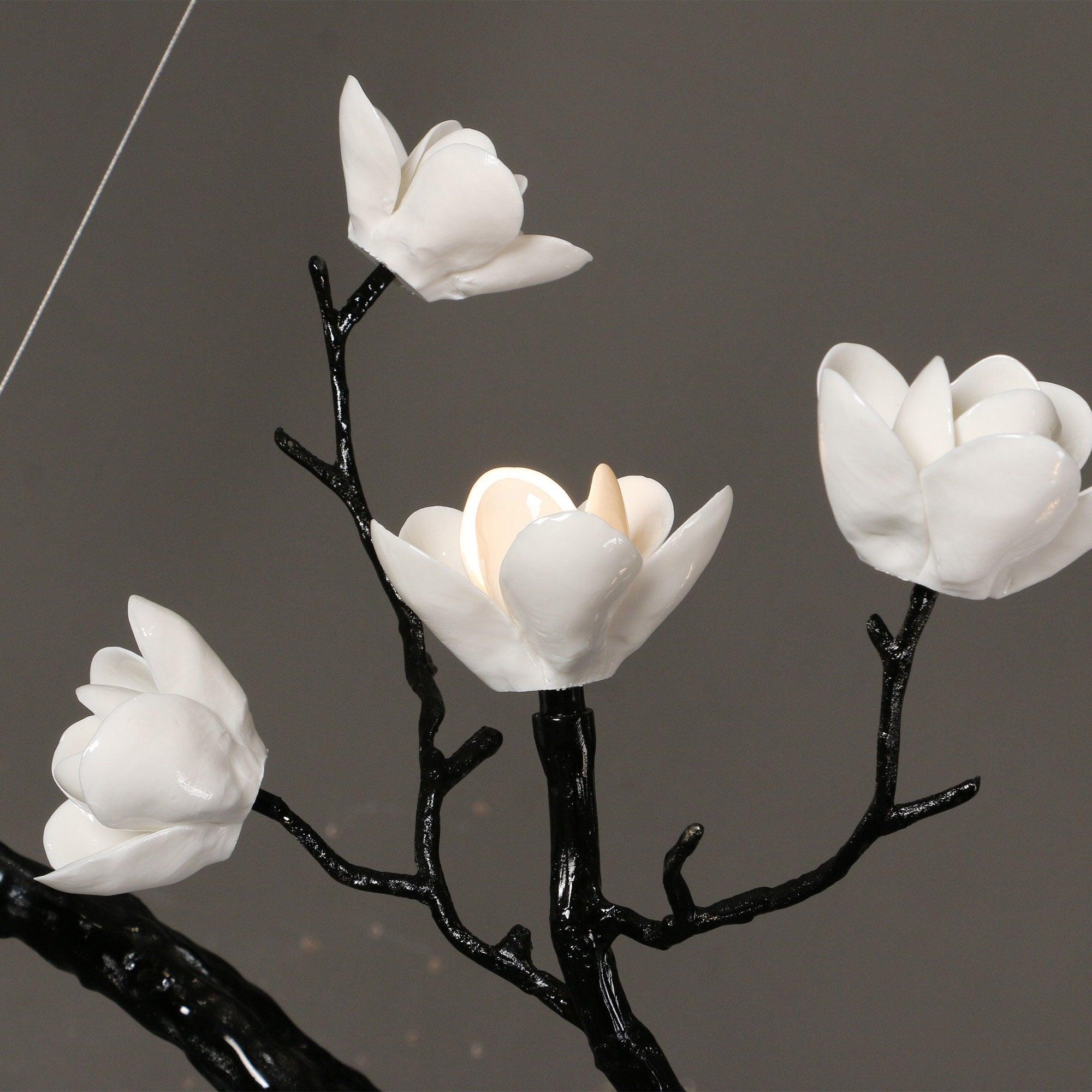 Ceramic Flower Chandelier - Blowlighting