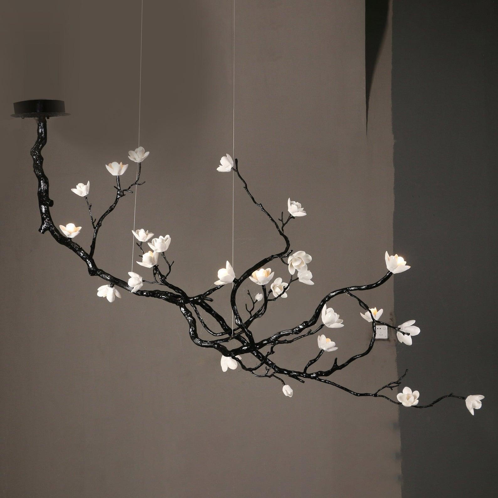 Ceramic Flower Chandelier - Blowlighting