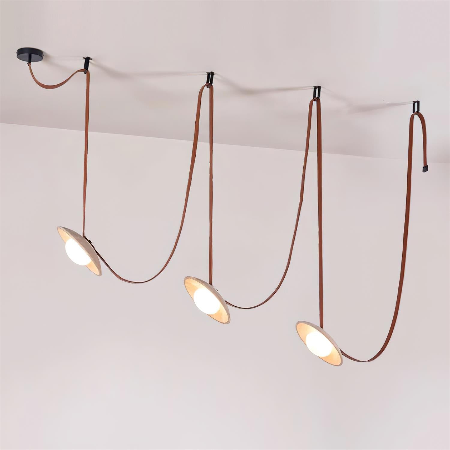 Ritta Chandelier Travertine Multi-Pendant - Letslighting