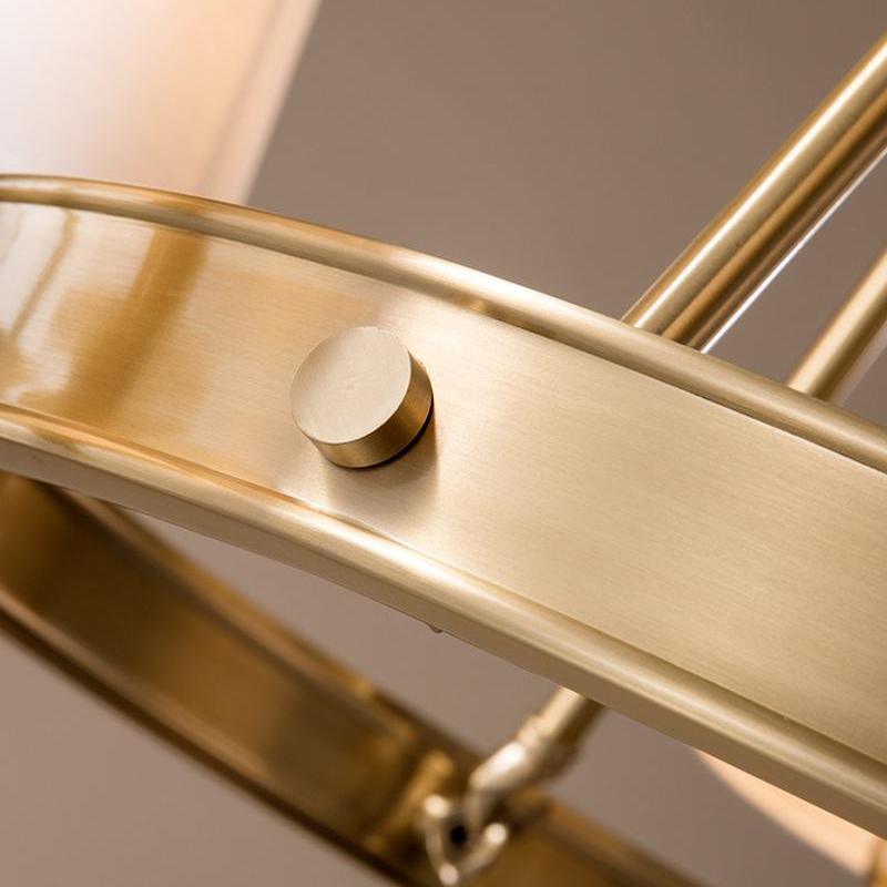 Antique Brass Chandelier - Blowlighting