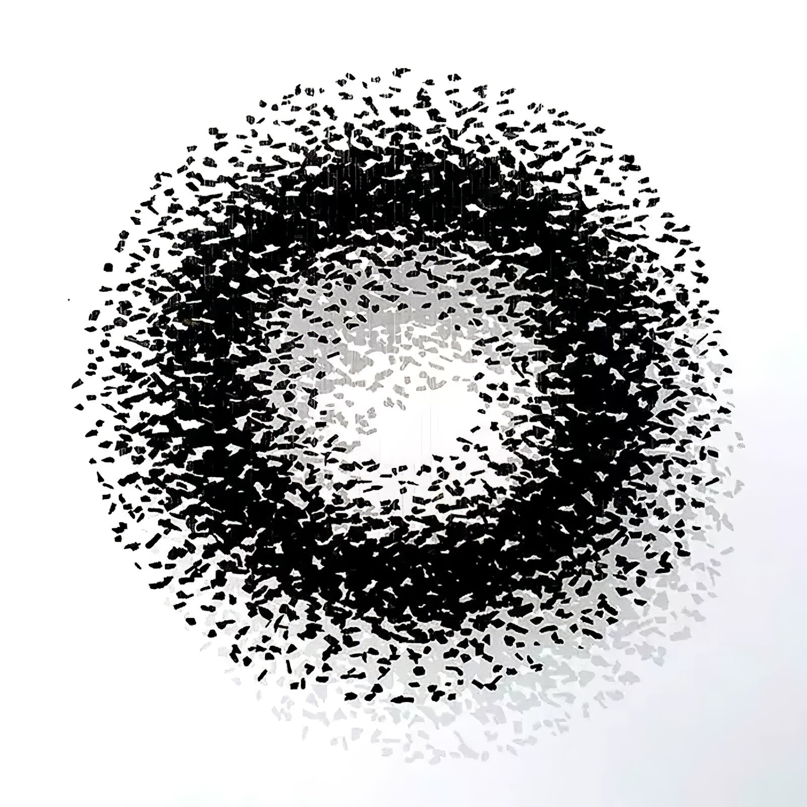 Arsilus Charcoal Stone Sculptural Chandelier Orbicular - Blowlighting