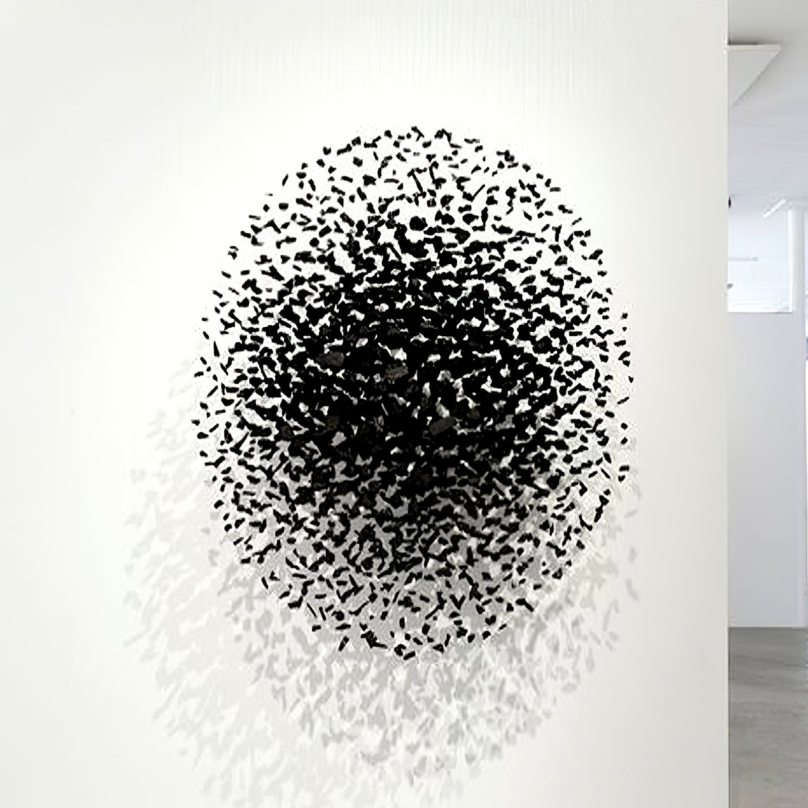 Arsilus Charcoal Stone Sculptural Chandelier - Blowlighting