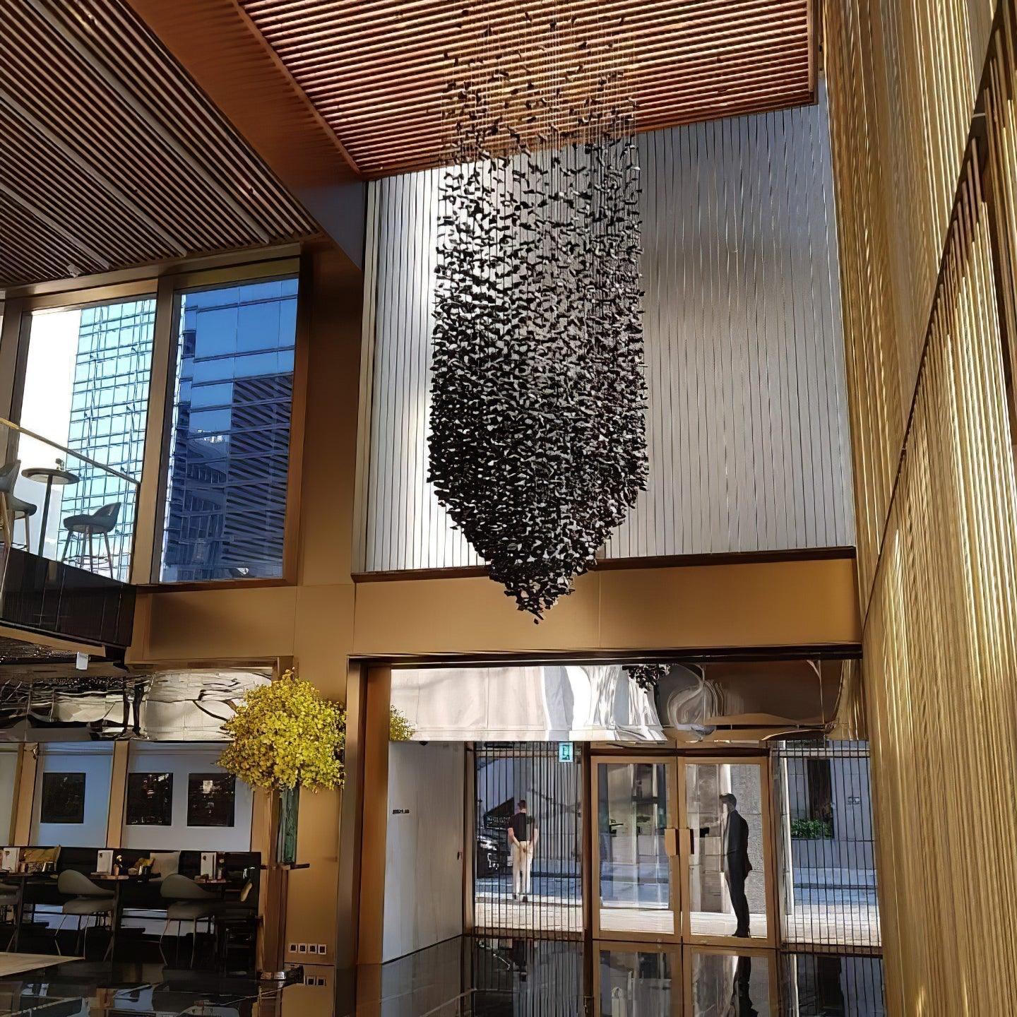 Black Stones Chandeliers - Blowlighting