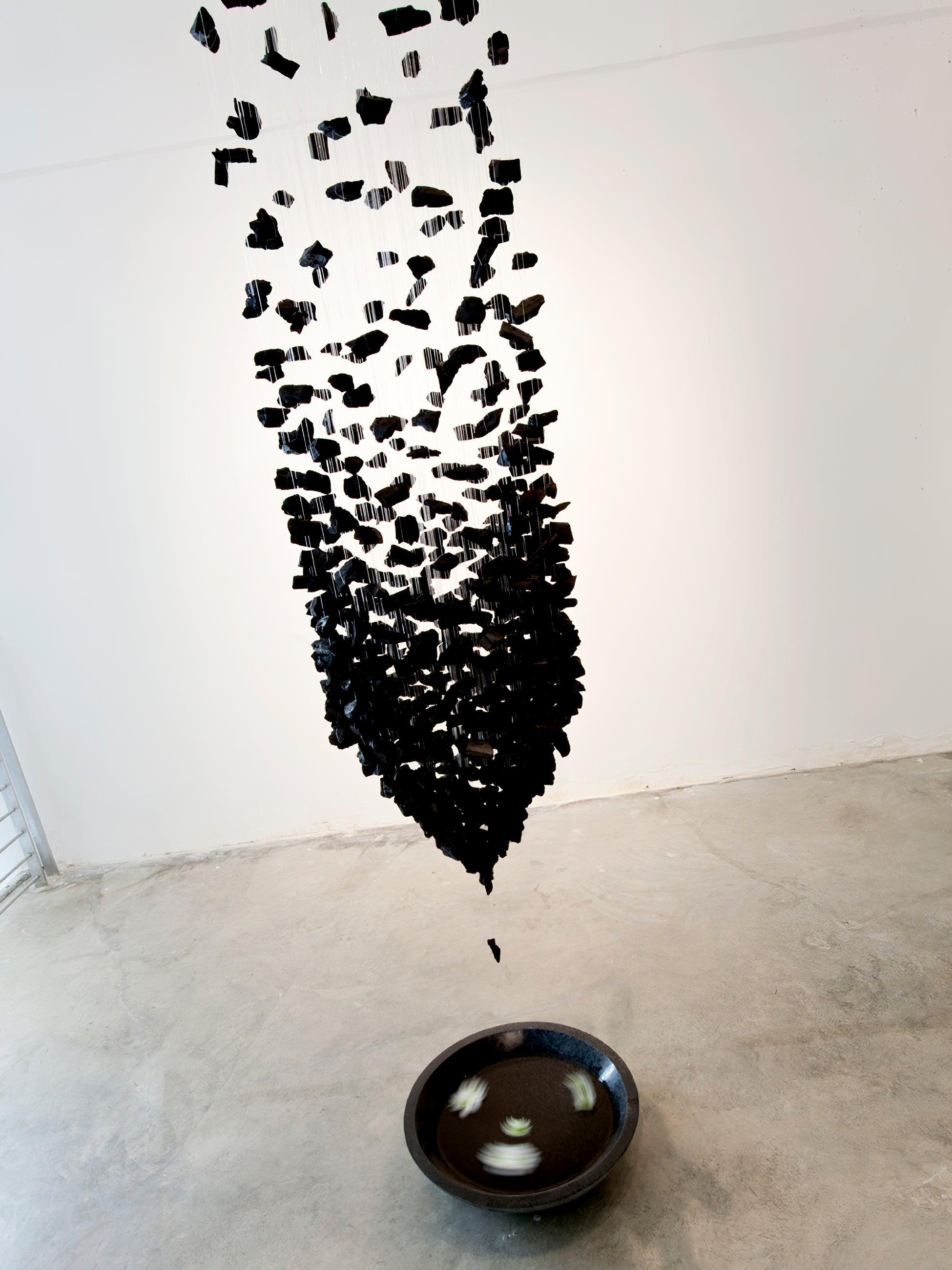 Black Stones Chandeliers - Blowlighting
