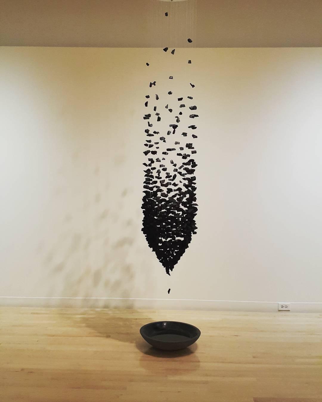 Black Stones Chandeliers - Blowlighting