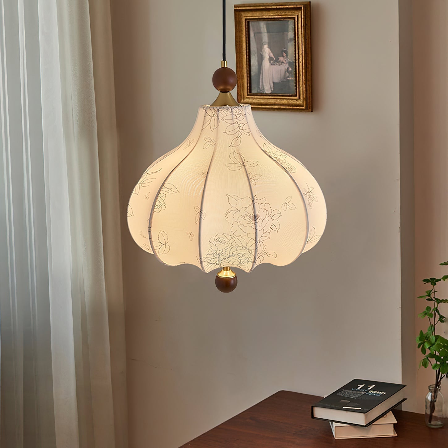 Chestnut Bloom Pendant Lamp - Blowlighting