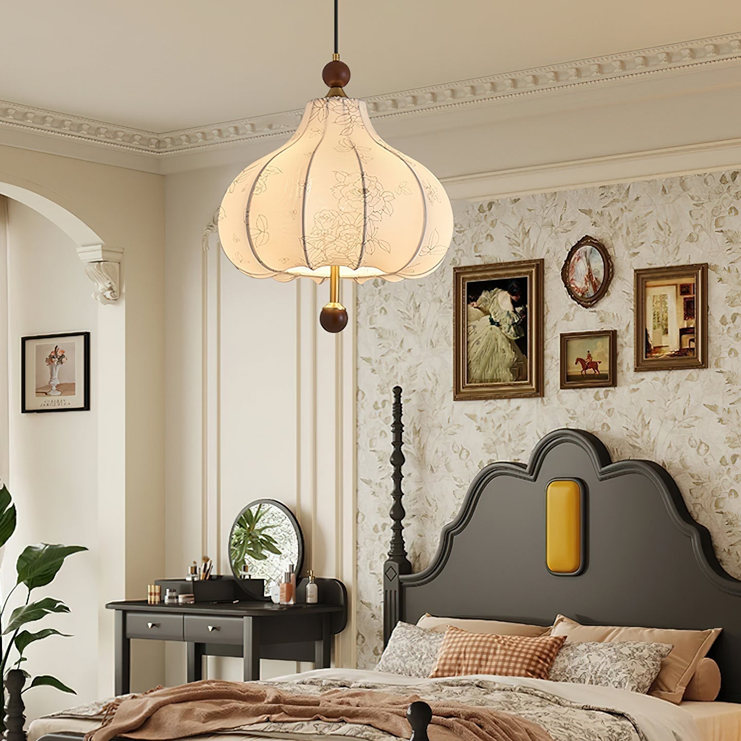 Chestnut Bloom Pendant Lamp - Blowlighting