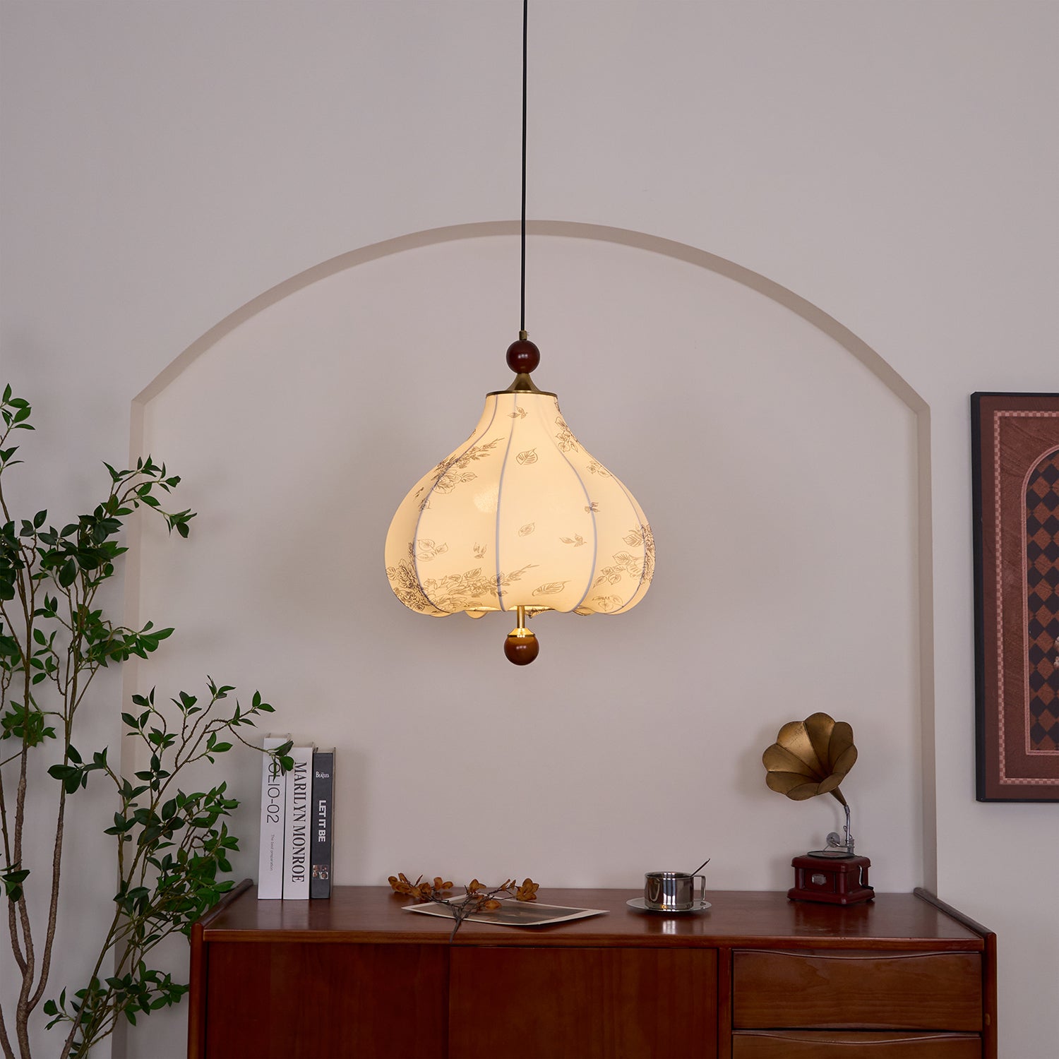 Chestnut Bloom Pendant Lamp - Blowlighting
